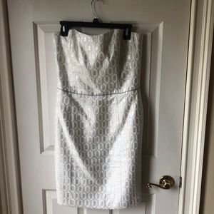 Nicole Miller strapless cocktail dress